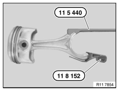 Piston With Rings And Pin